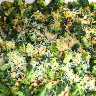 Roasted Broccoli with Parmesan and Garlic